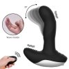 Masażer Prostaty Wibrator Analny Podgrzewany USB 7 Funckcji + Pulsator BLACK